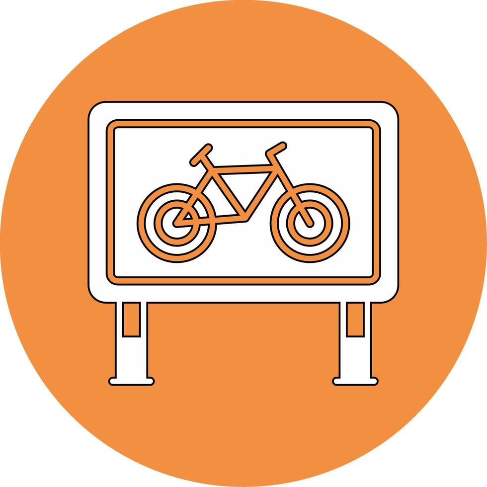 Fahrrad Vektor Symbol