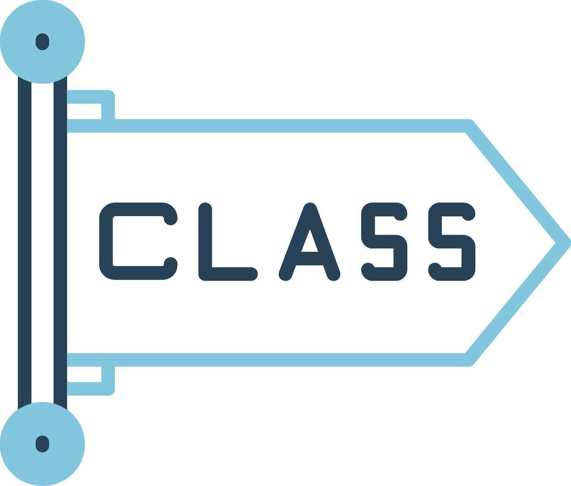 klass vektor ikon