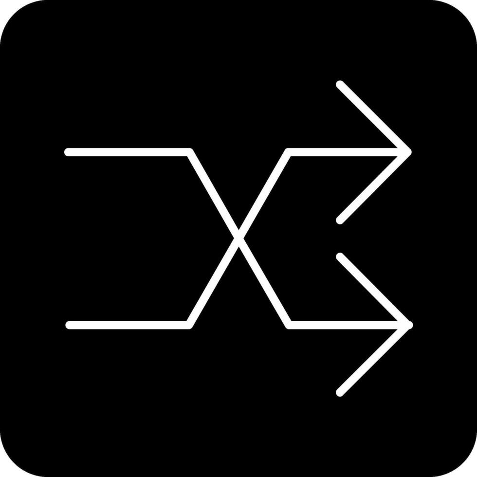 Shuffle-Vektor-Symbol vektor