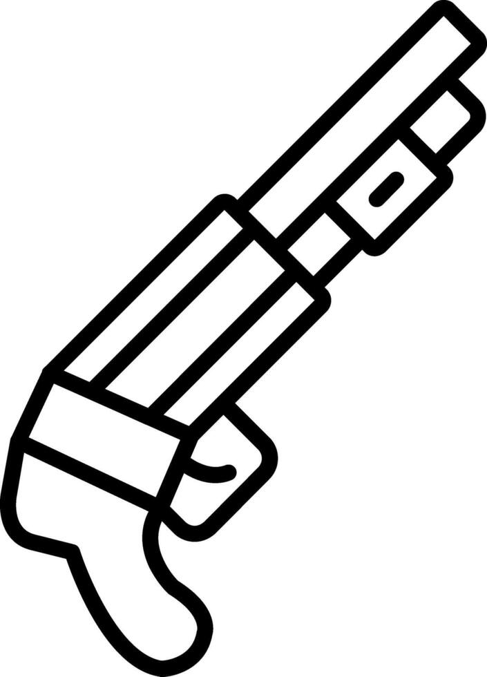 kurz Gewehr Vektor Symbol