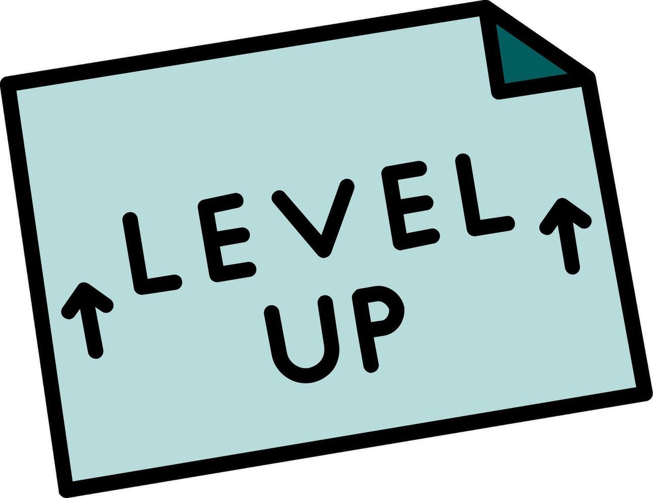 Level-Up-Vektor-Symbol vektor