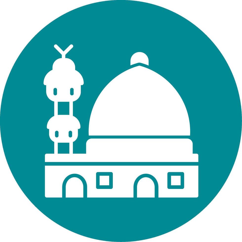 Moschee-Vektor-Symbol vektor