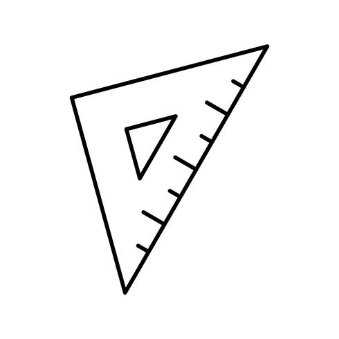 Set Square Vector Icon