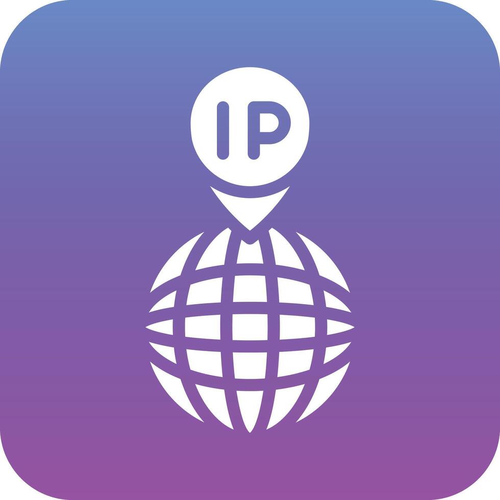 ip Adresse Vektor Symbol