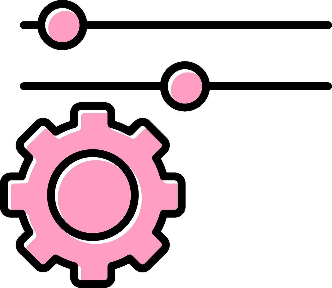 inställningar vektor ikon