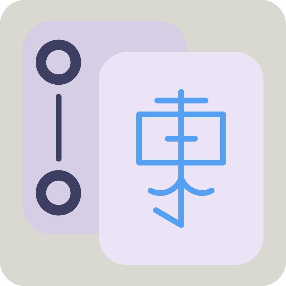 Mahjong Vektor Symbol