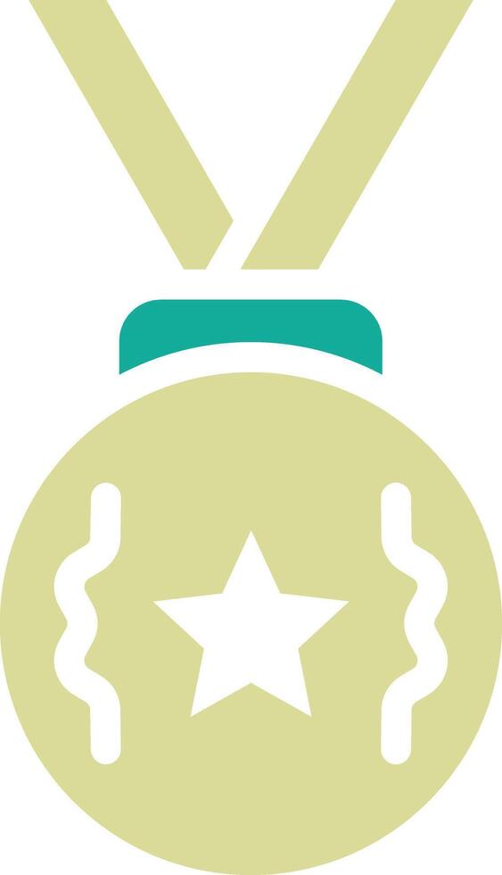 Bronze- Medaille Vektor Symbol