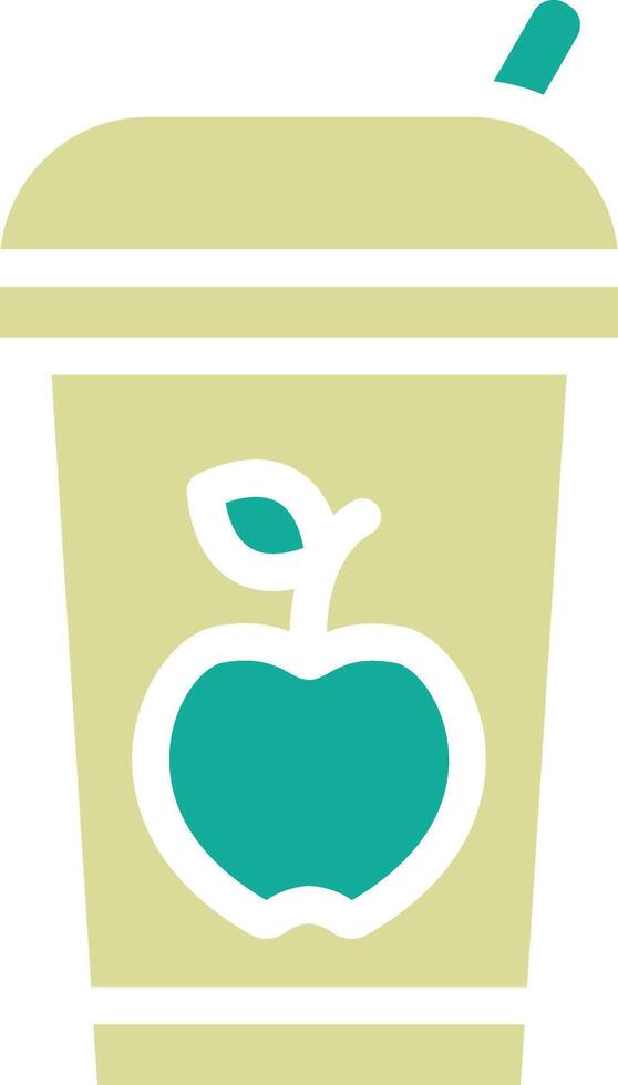 Apfel Saft Vektor Symbol