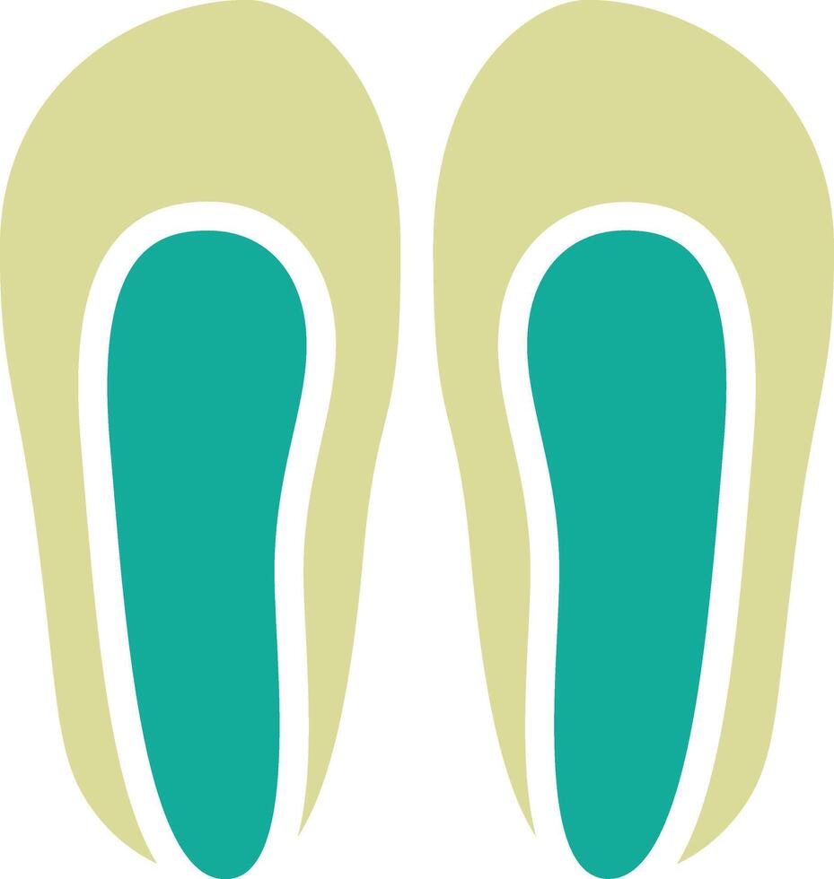 eben Schuhe Vektor Symbol