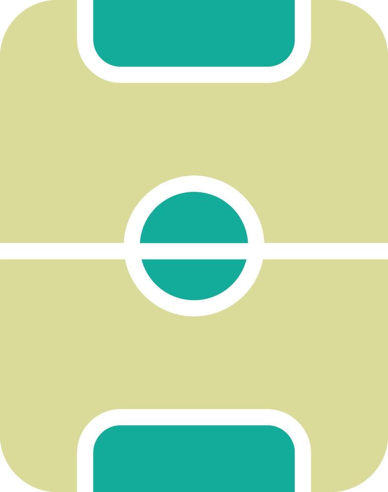 fotboll fält vektor ikon