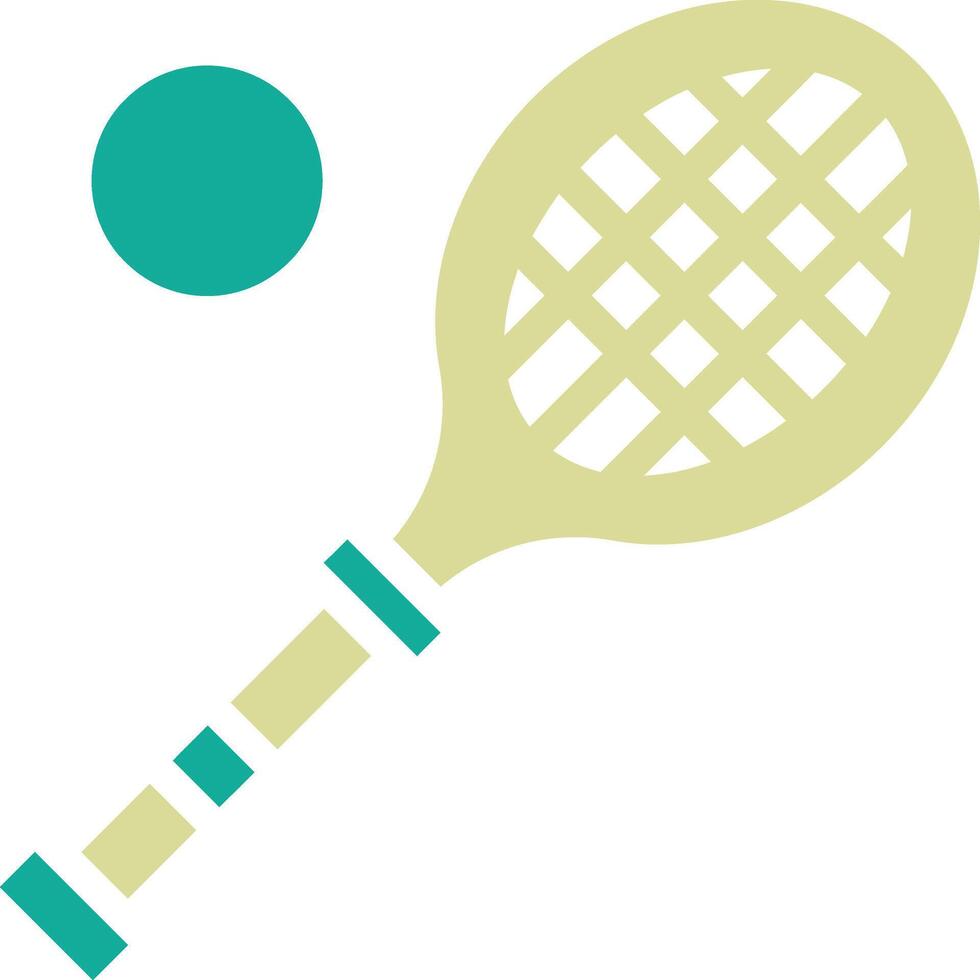 Tennis Schläger Vektor Symbol