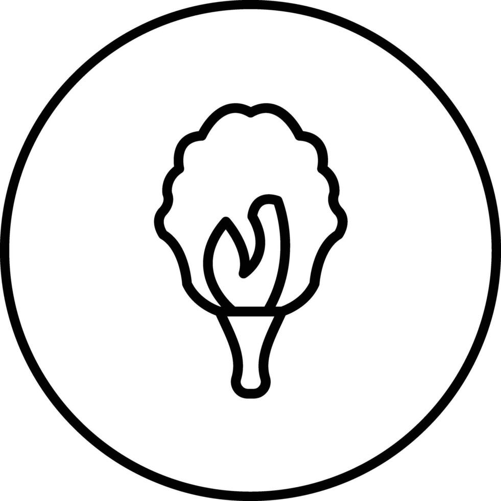 Erbse Blume Vektor Symbol