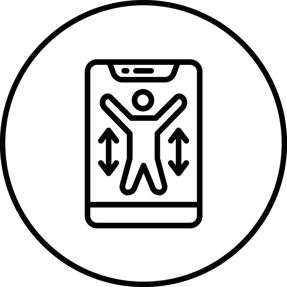 Springen Jack Vektor Symbol