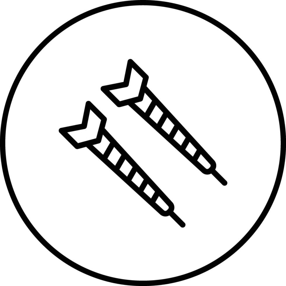 Dart-Vektor-Symbol vektor