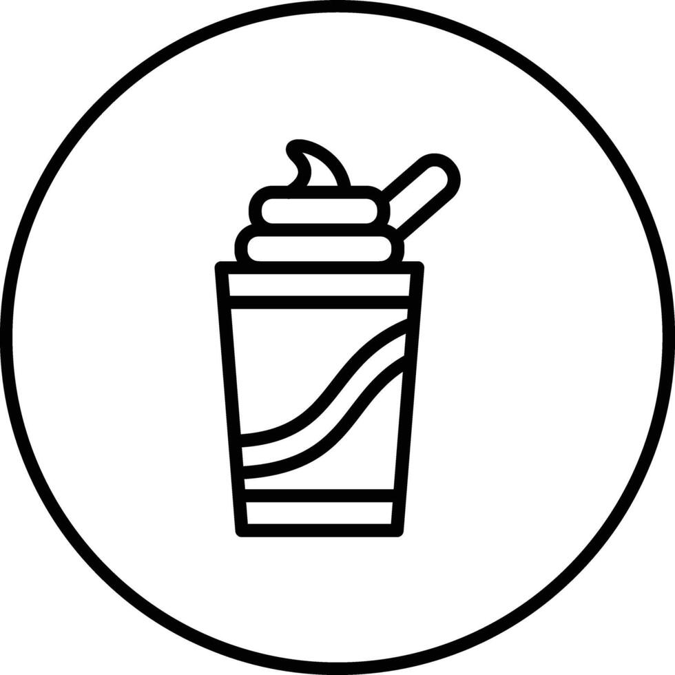 frappuccino vektor ikon