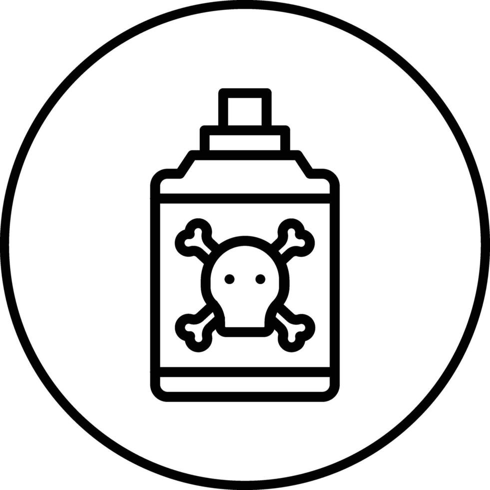 vergiften chemisch Vektor Symbol