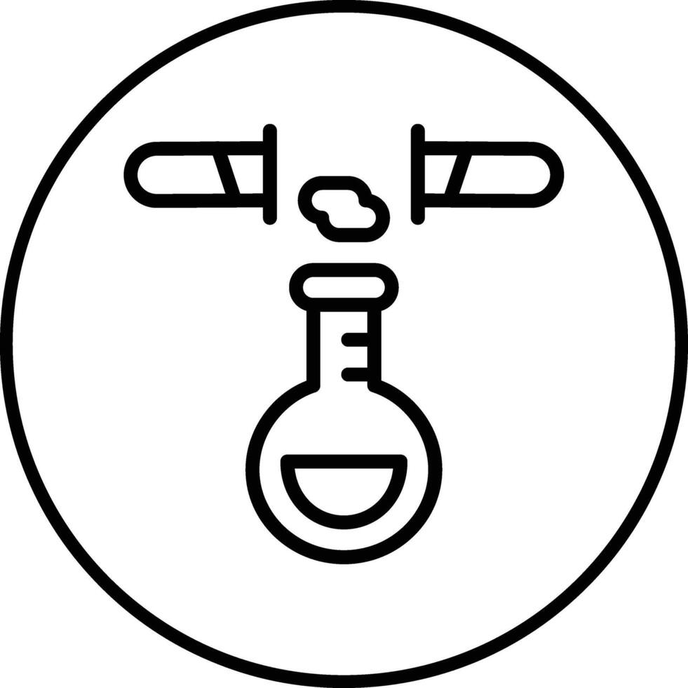 Mischen chemisch Vektor Symbol