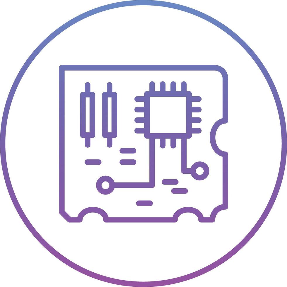 elektronisches Vektorsymbol vektor