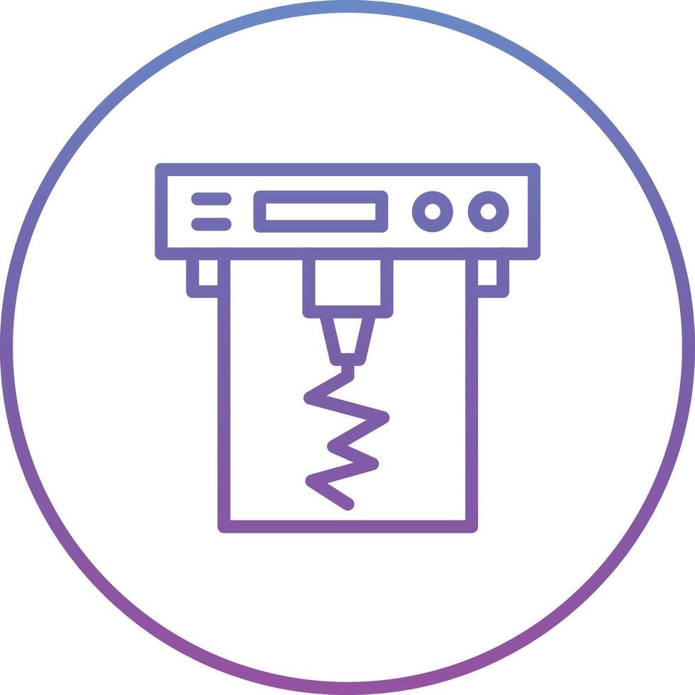 Seismograph Vektor Symbol