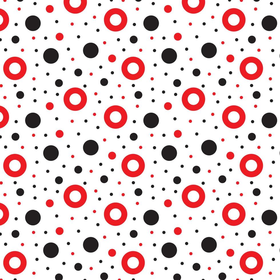 Polka Dot Muster Hintergrund Wallpaper Vektor-Illustration vektor