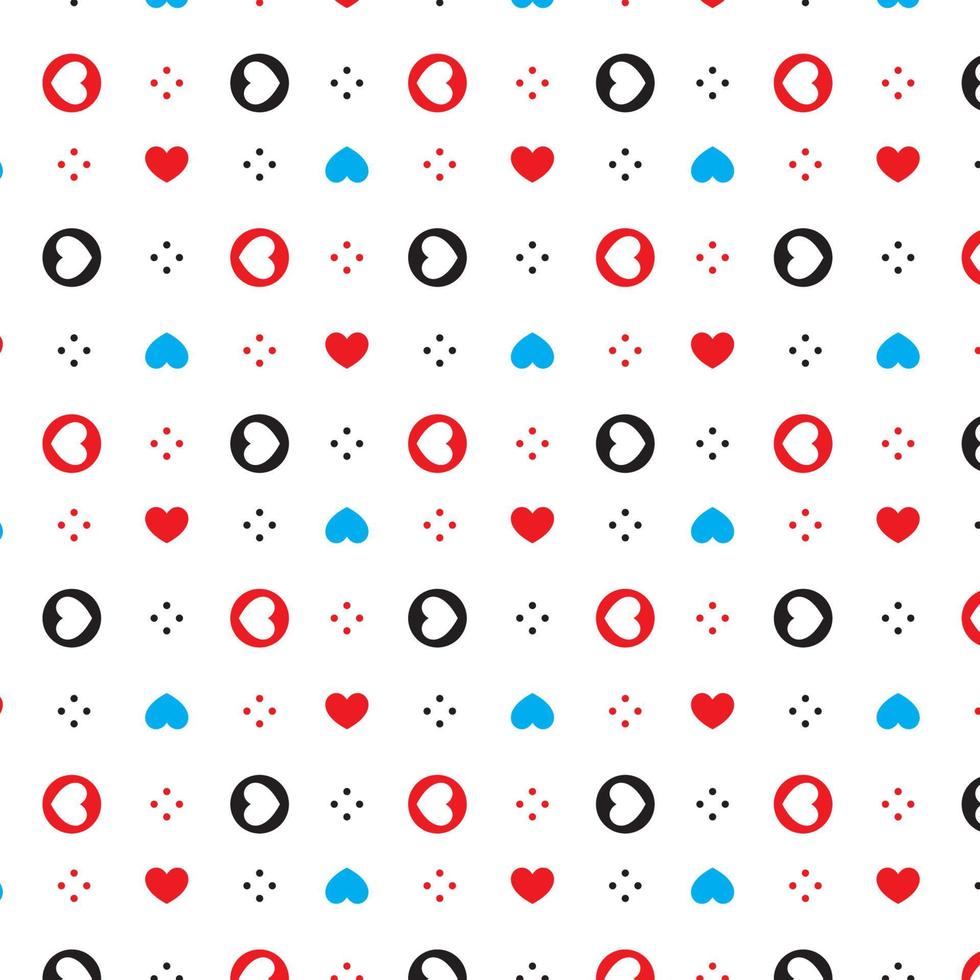 printpolka dot mönster bakgrund tapet vektorillustration vektor