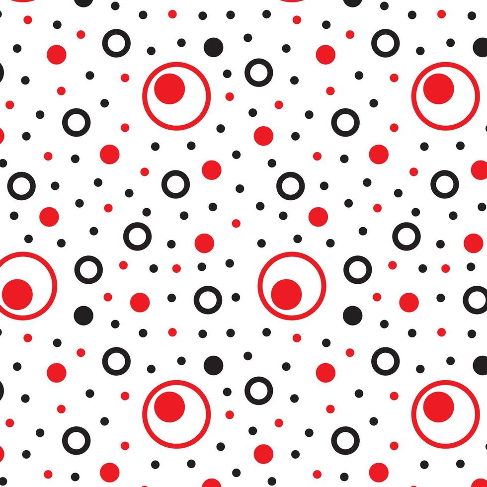 Polka Dot Muster Hintergrund Wallpaper Vektor-Illustration vektor