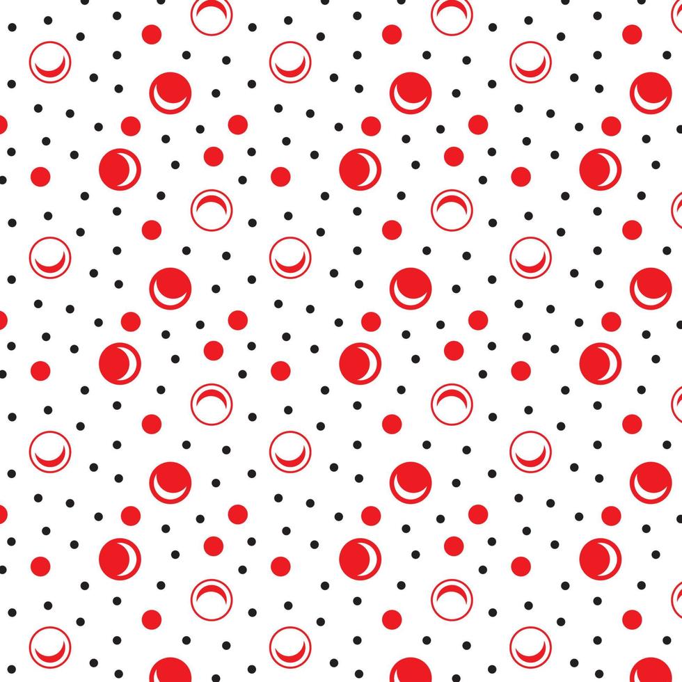 Polka Dot Muster Hintergrund Wallpaper Vektor-Illustration vektor