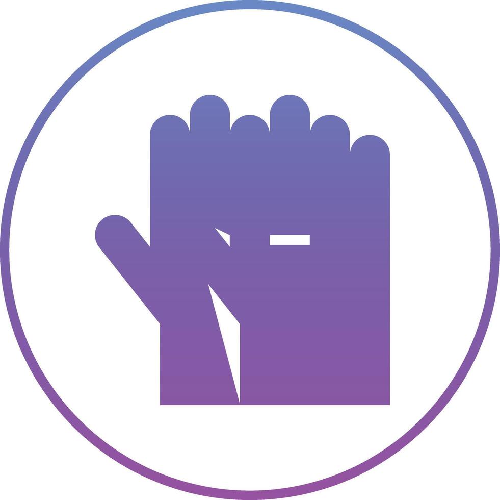 Arbeiten Handschuhe Vektor Symbol