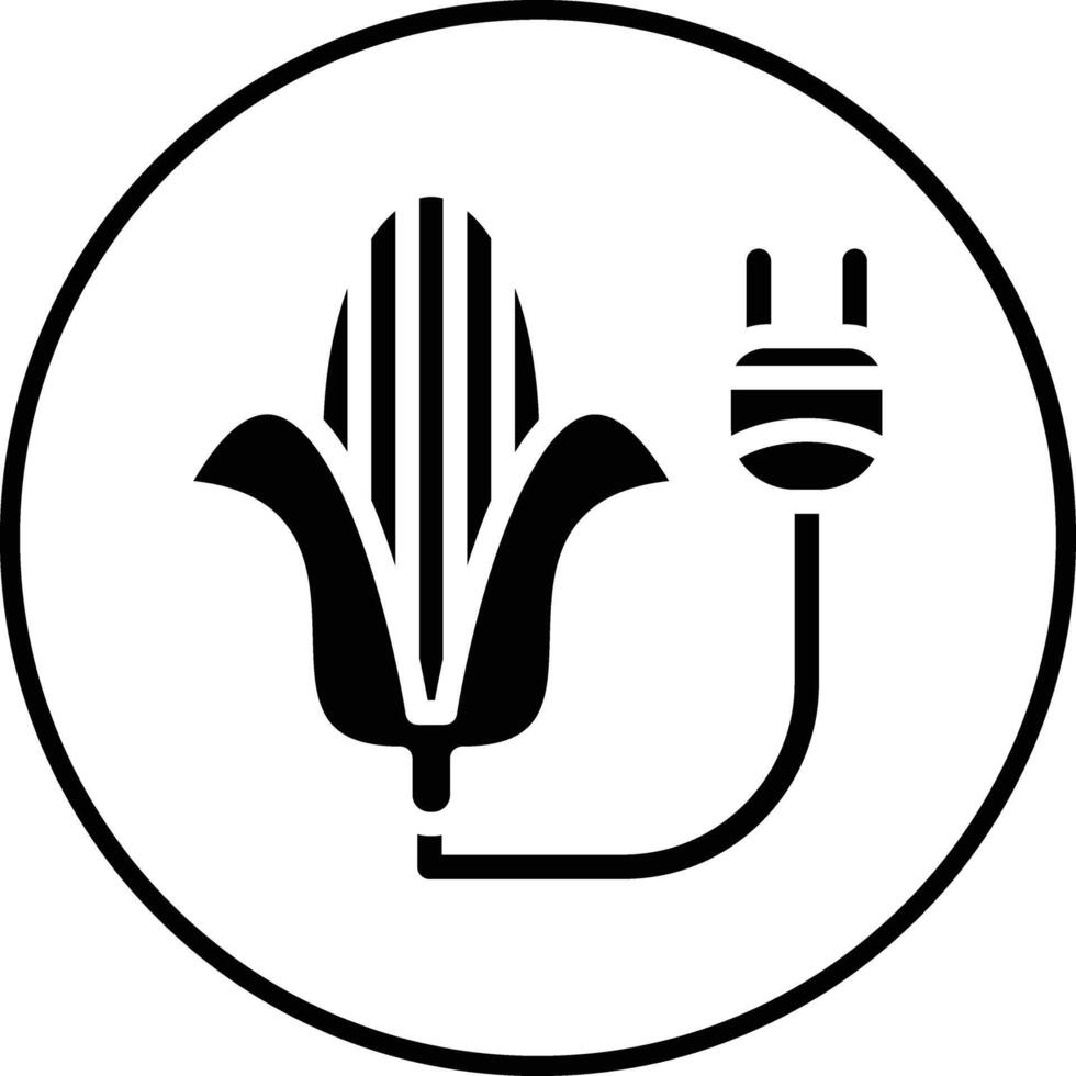 Mais Energie Vektor Symbol