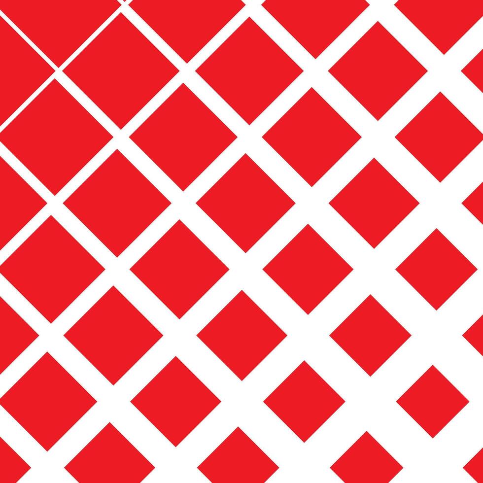 abstrakt rot Farbe Rhombus Platz Muster vektor