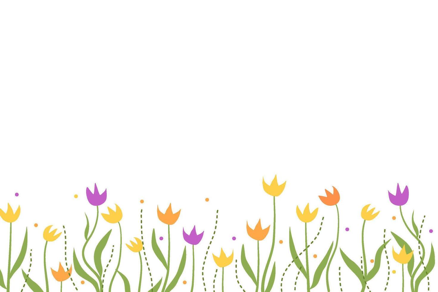 Sonnenblumen Hintergrund minimal Stil zum saisonal Design vektor