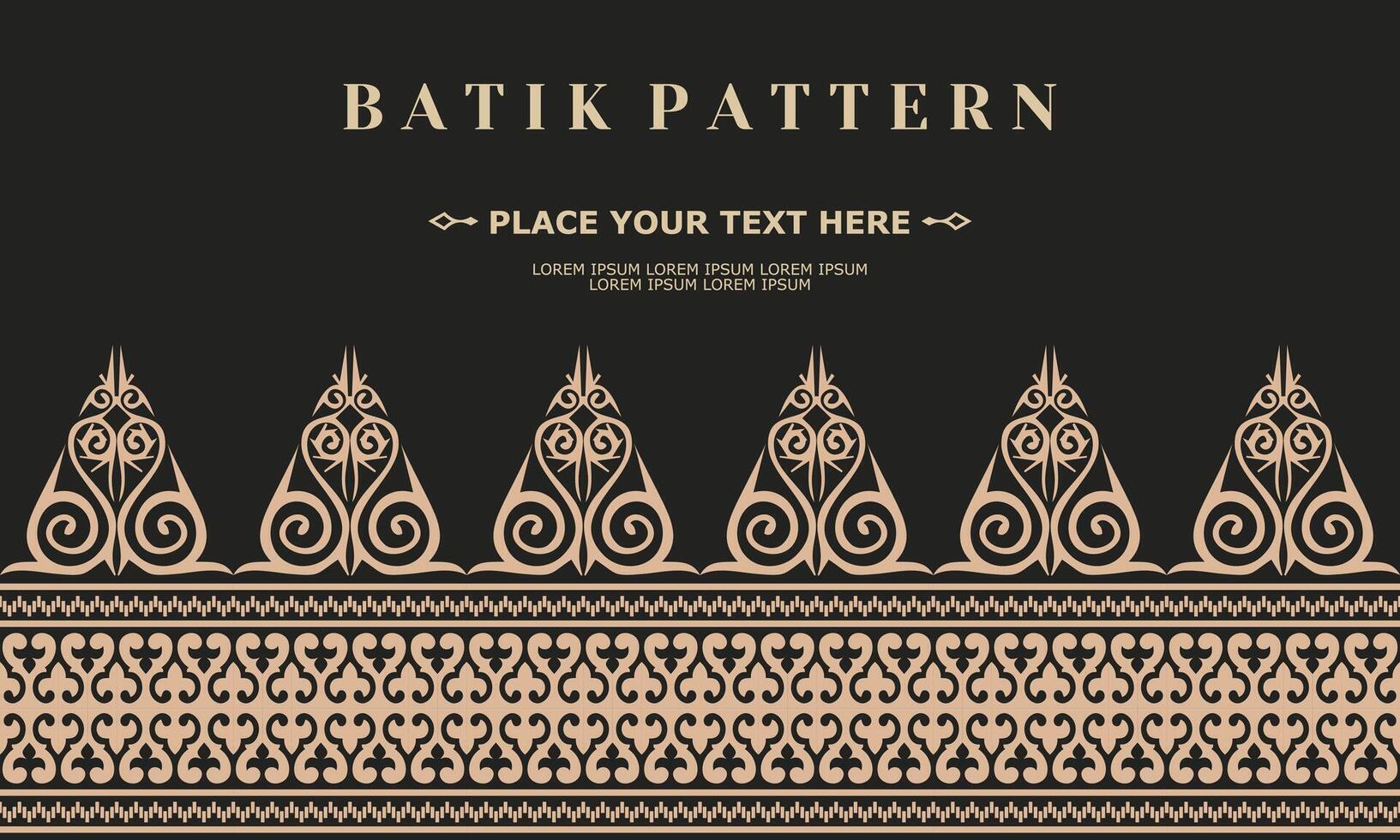 Ornament Vektor Muster traditionell Design Batik Muster