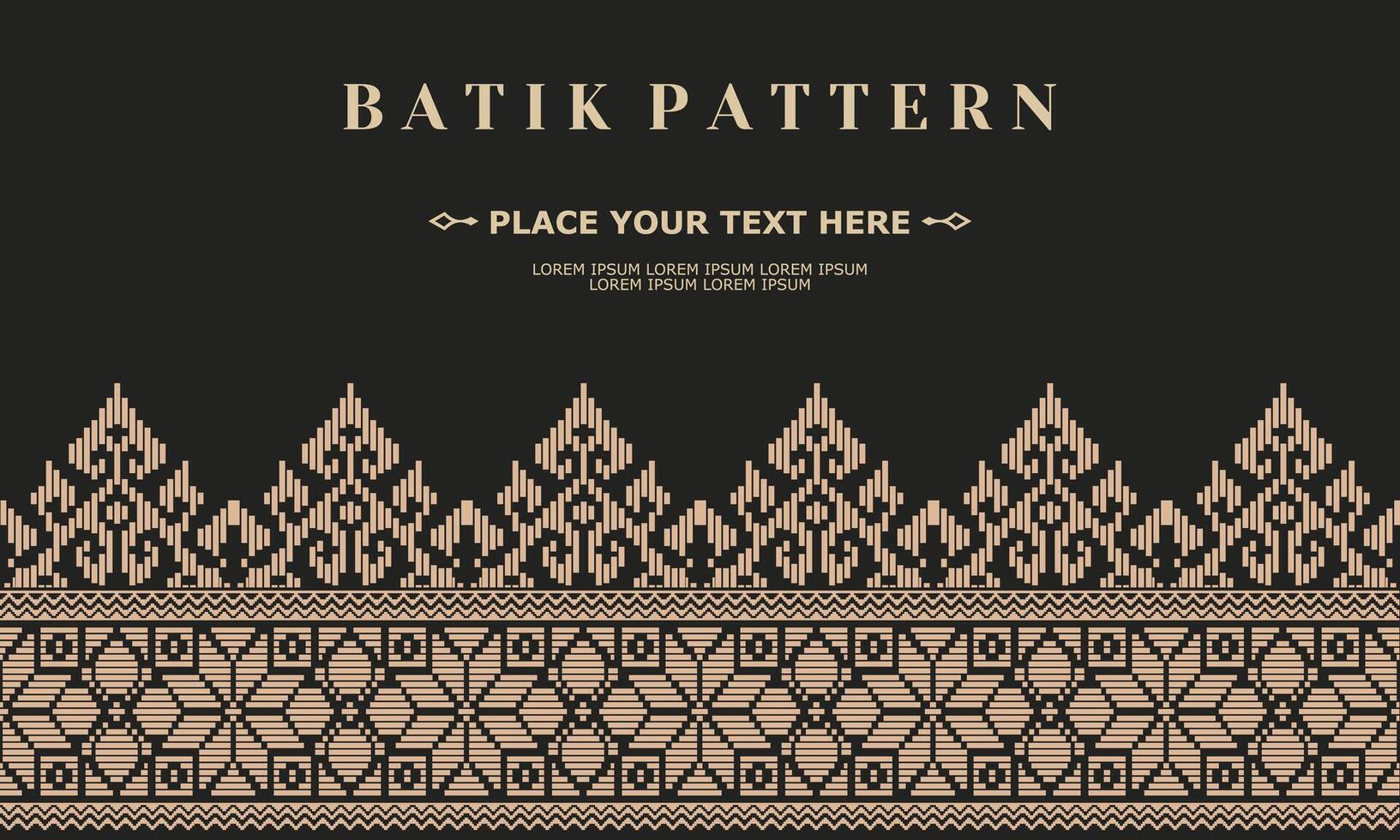 Ornament Vektor Muster traditionell Design Batik Muster