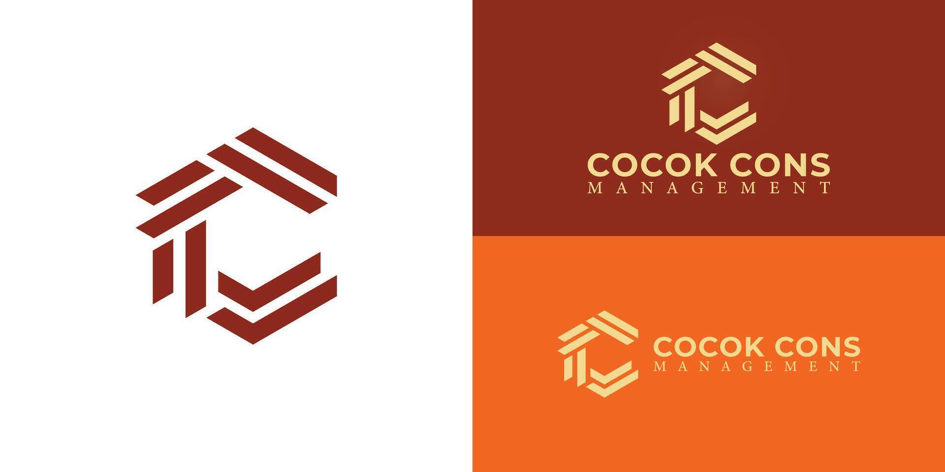 abstrakt första brev c eller cc logotyp i röd Färg isolerat i vit bakgrund applicerad för professionell fast egendom förvaltning logotyp också lämplig för de märken eller företag ha första namn cc eller c. vektor