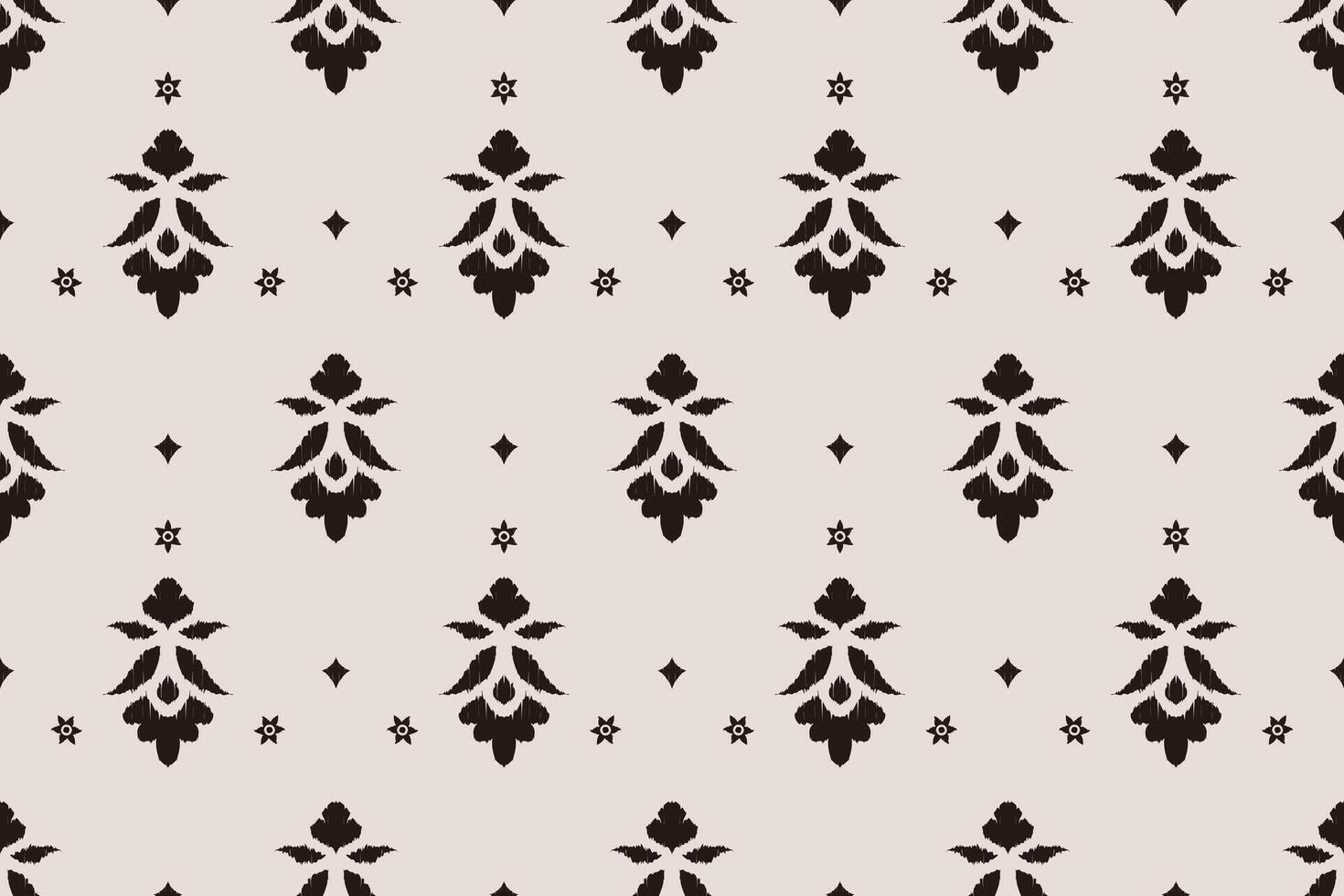 Ikat Stammes- indisch nahtlos Muster. ethnisch aztekisch Stoff Teppich Mandala Ornament einheimisch Boho Chevron textil.geometrisch afrikanisch amerikanisch orientalisch traditionell Vektor Illustrationen. Stickerei Stil.