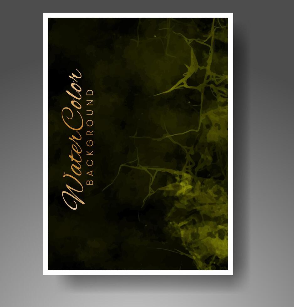 Karten mit Aquarellhintergrund. design für ihr cover, datum, postkarte, banner, logo. vektor