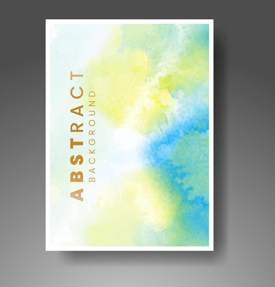 Karten mit Aquarellhintergrund. design für ihr cover, datum, postkarte, banner, logo. vektor