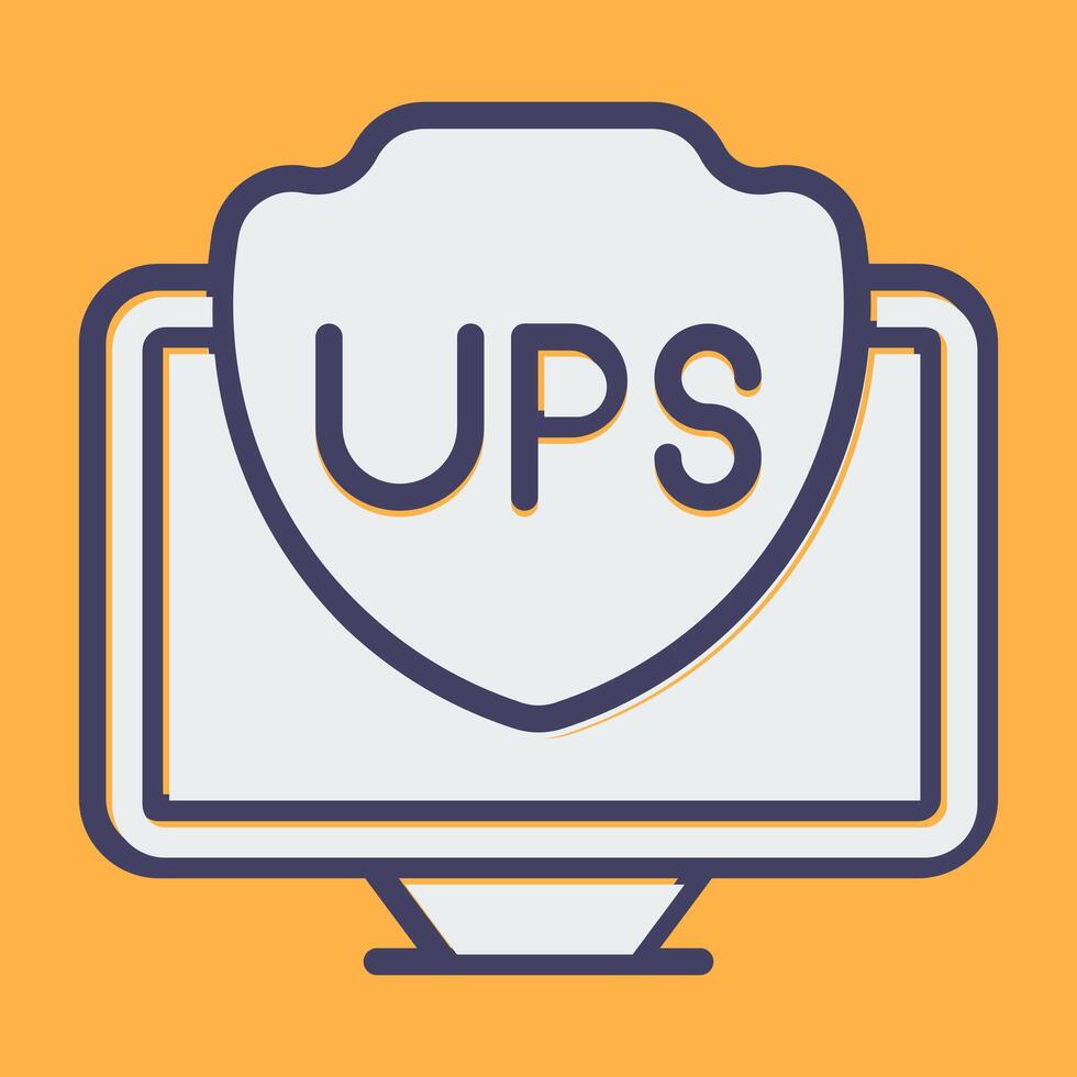 UPS Vektor Symbol