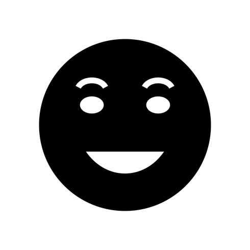 Lol Emoji-Vektor-Symbol vektor