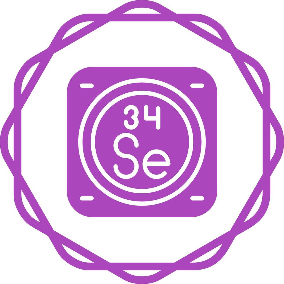 chemisch Element Vektor Symbol