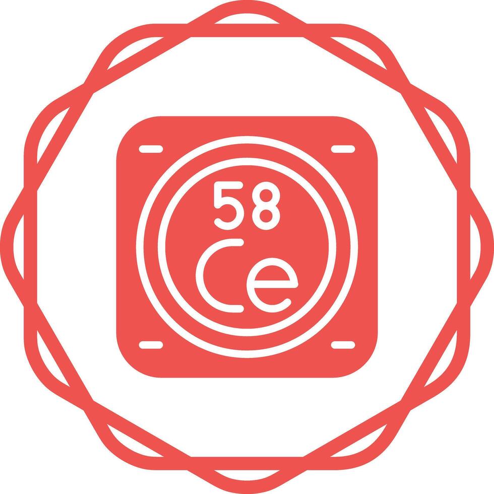 chemisch Element Vektor Symbol