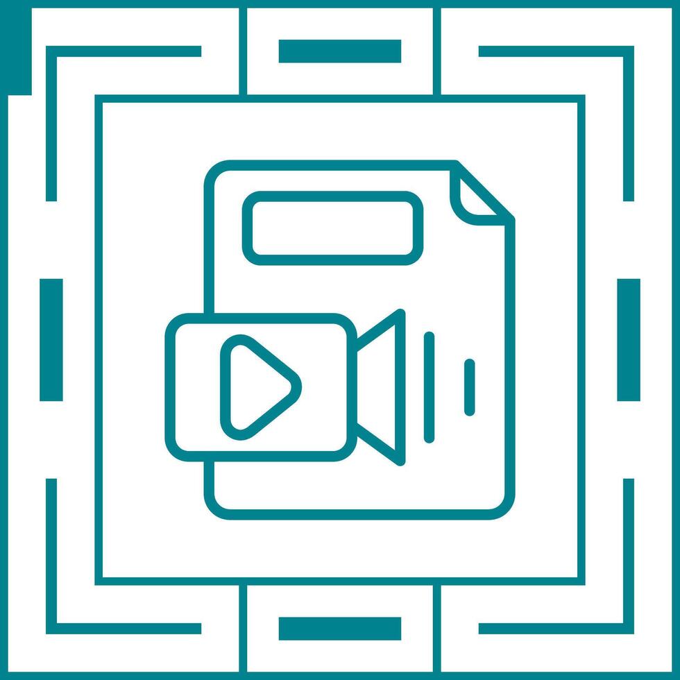 Video Datei Vektor Symbol