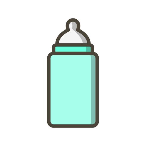 Baby flaska vektor ikon