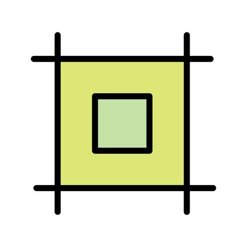 Layout-Vektor-Symbol vektor