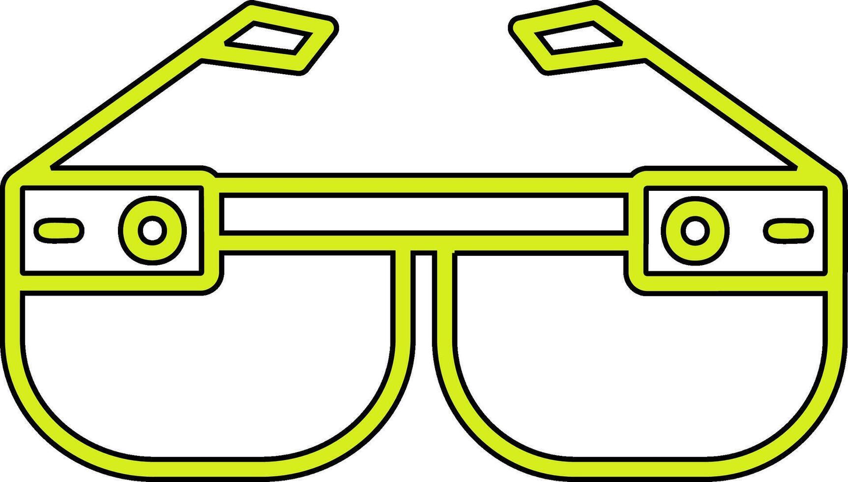 Clever Brille vecto Symbol vektor