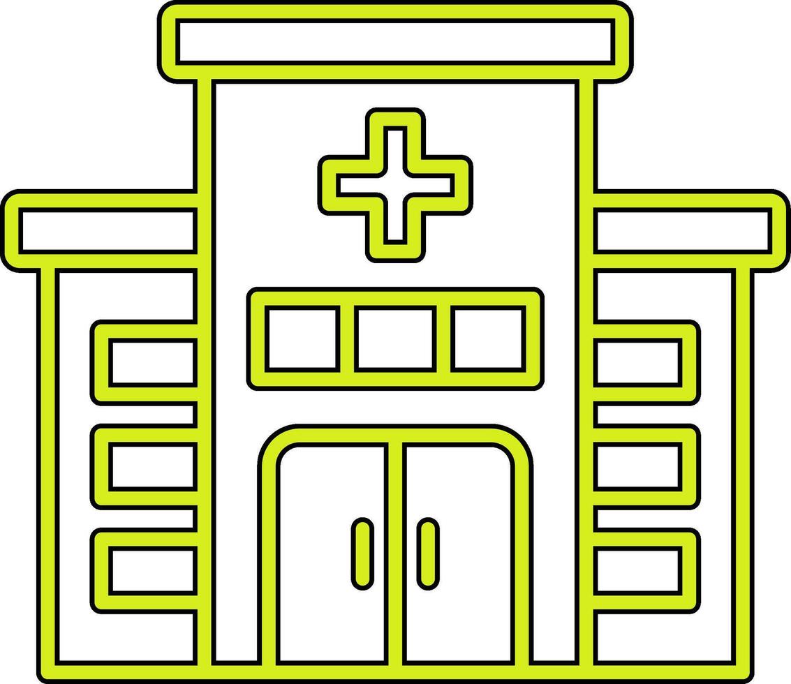 Krankenhaus vecto Symbol vektor