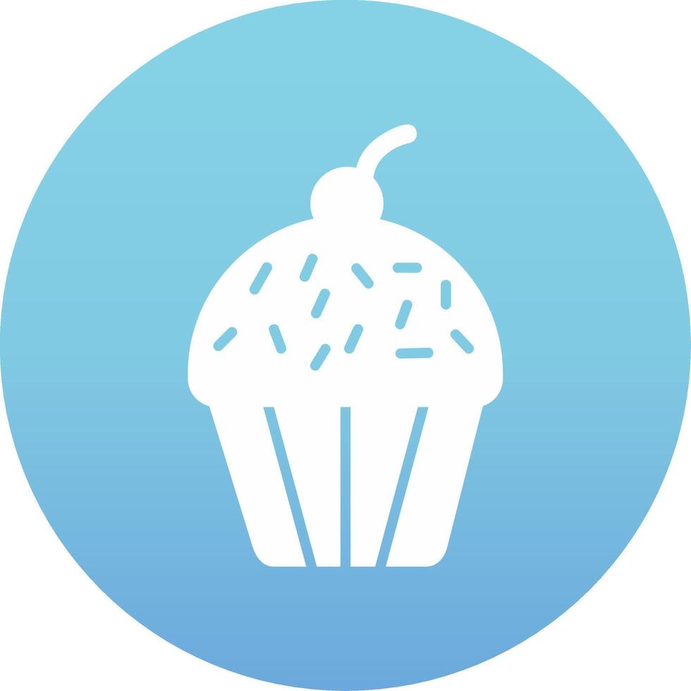 Cupcake vecto Symbol vektor