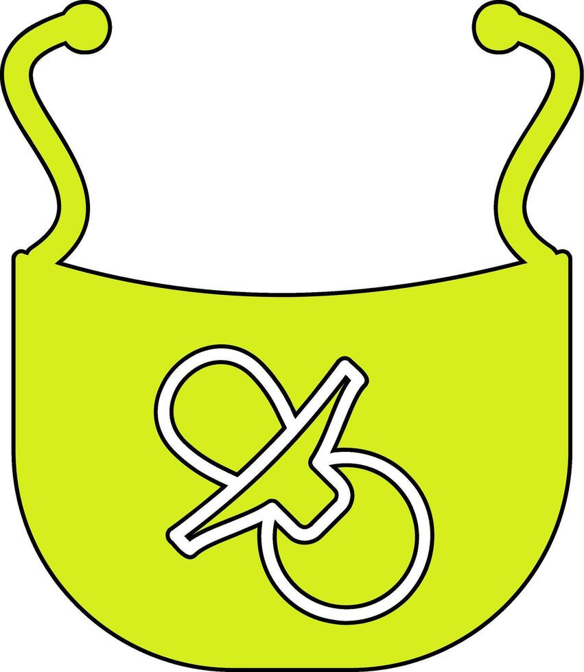 Lätzchen vecto Symbol vektor