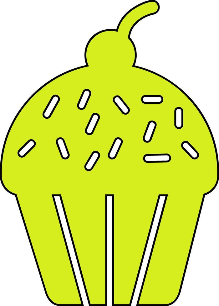 muffin Vecto ikon vektor