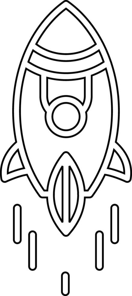 Rakete vecto Symbol vektor